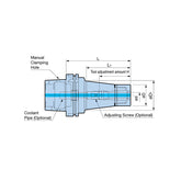 A High Precision, High Speed And High Rigidity Collet Chuck Especially For Endmilling A Type - Big-tools Industrial Supply Tools for Metal Cutting